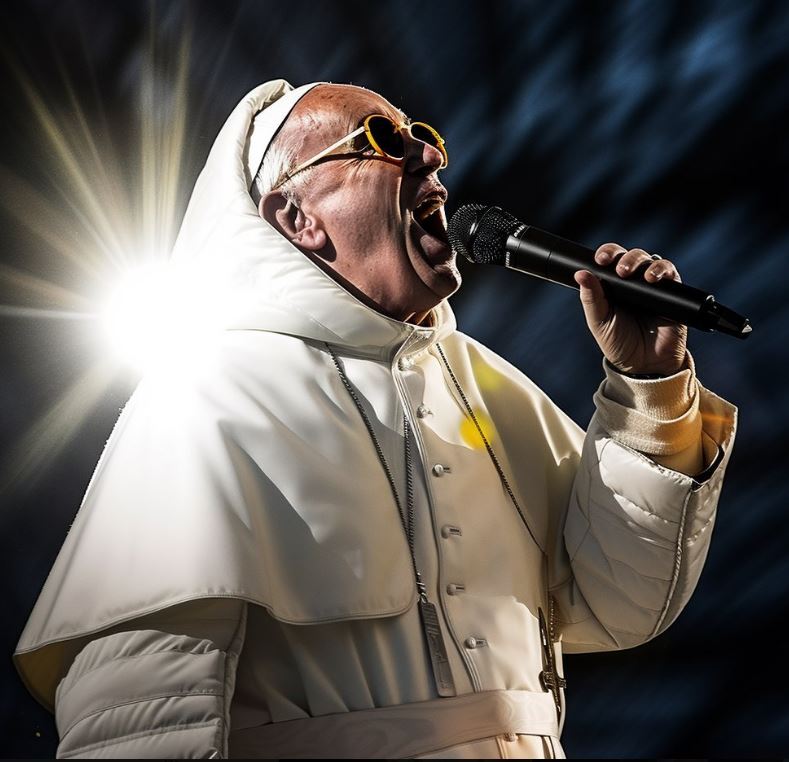 ¿Todos caímos? Foto del papa Francisco que da vuelta al mundo fue hecha ... Papa's pizzeria